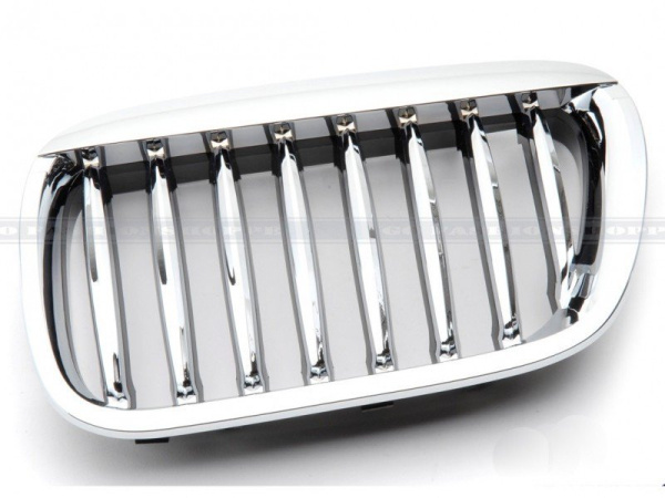 BMW X5 E53 (1998-2003) решетка радиатора хромированная, дизайн X5 E70