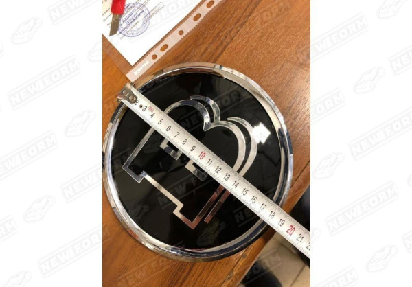 Mercedes-Benz C-Klasse W205 Coupe 2014 - 2018 Эмблема стеклянная Brabus в решетку радиатора