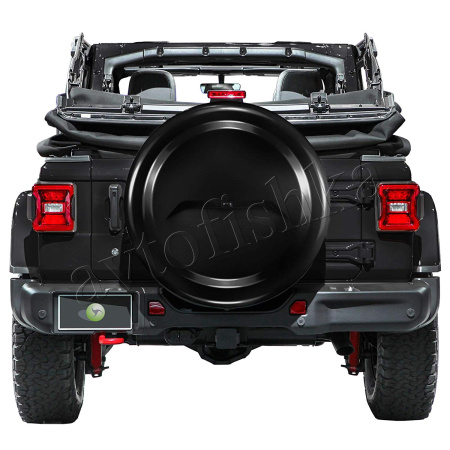 Jeep Wrangler JL (17-н.в.) контейнер (бокс) запасного колеса, под камеру заднего вида
