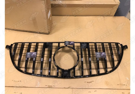 Mercedes-Benz GLE-Klasse W166 2015 - 2018 Решетка радиатора AMG GT черная на бампер 6.3 AMG