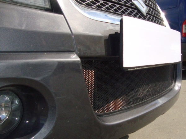 Suzuki Grand Vitara (08–12) Защита радиатора, чёрная