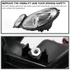 Lexus GS300, GS400, GS430, Toyota Aristo (97-05) фары передние линзовые хромированные со светящимися ободками и DRL подсветкой, комплект 2 шт.