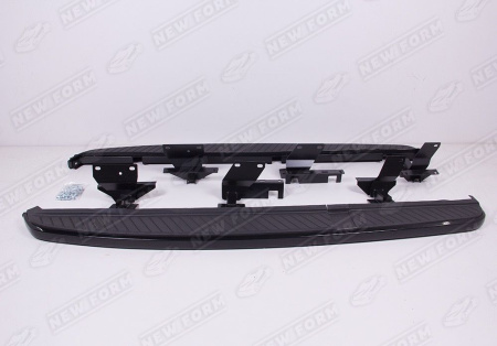 Land Rover Range Rover Sport 1 поколение (рестайлинг) 2009 - 2013 Пороги черные
