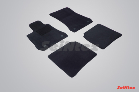 Mercedes S-Class W221 (05-) ворсовые коврики на резиновой основе