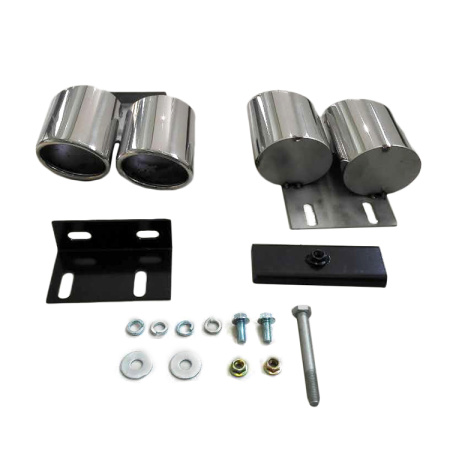 Насадки на выхлоп S3 для Audi A3 2013-2020 - нержавейка