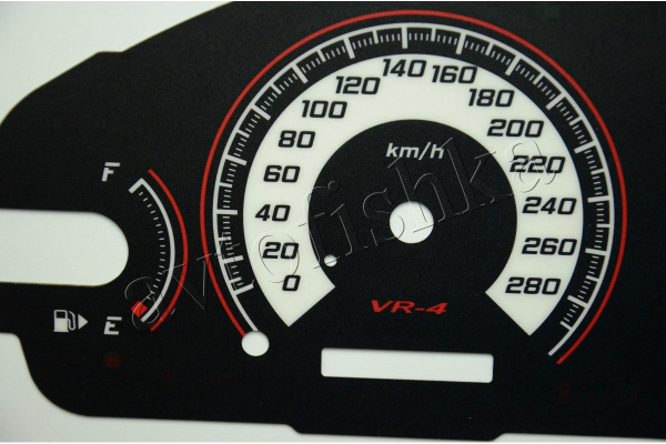 Mitsubishi Galant (96 - 03) светодиодные шкалы (циферблаты) на панель приборов