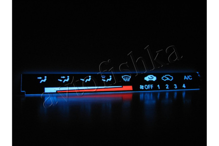 Honda Civic (92-95) светодиодные шкалы (циферблаты) на климат