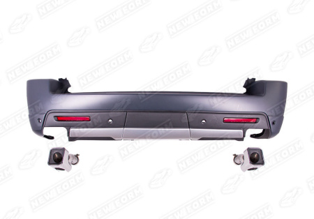 Land Rover Range Rover Sport 1 поколение 2005 - 2009 Бампер задний с насадками Autobiography дизель