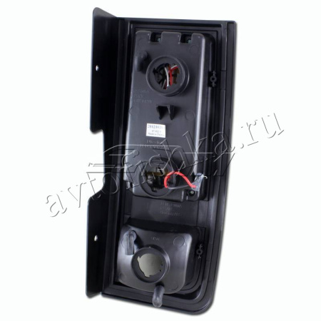 Hummer H2 (02-08) фонари задние светодиодные черные, комплект 2 шт.