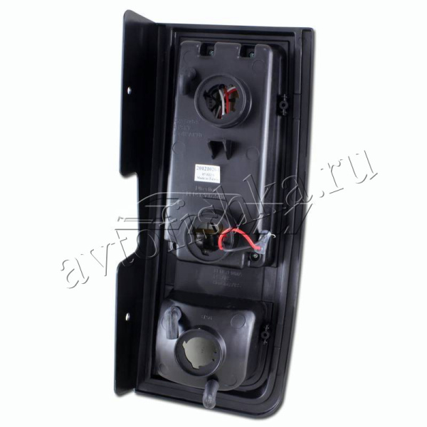 Hummer H2 (02-08) фонари задние светодиодные черные, комплект 2 шт.