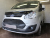 Ford Tourneo Custom (13–) Защита радиатора, чёрная, низ