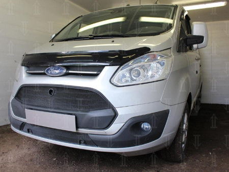 Ford Tourneo Custom (13–) Защита радиатора, чёрная, низ