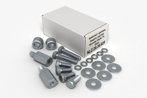 Комплект ЗК и крепеж HYUNDAI Santa Fe (2010-2011) 2,2 дизель/2,4 бензин МКПП/АКПП