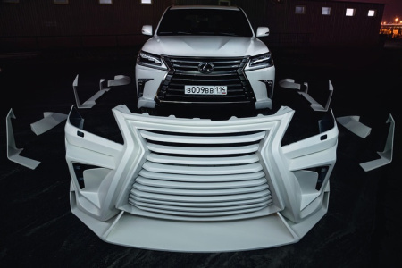 Lexus LX570, 450d (16-21) Обвес VERGE