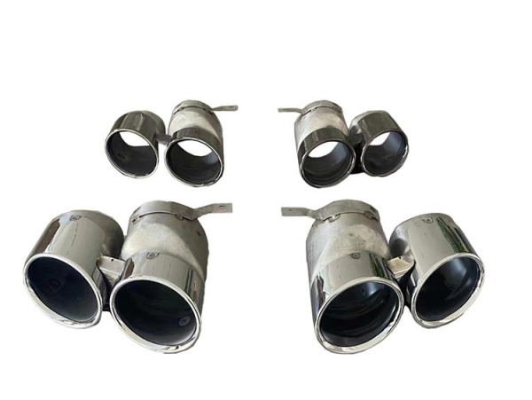 Диффузор RSQ8 с насадками для Audi Q8 2019-2022