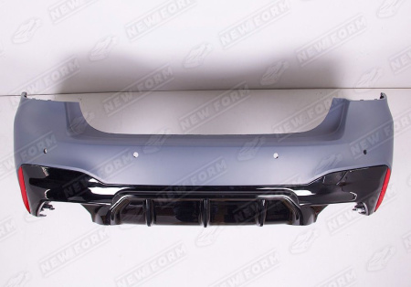 BMW 5 серия G30/G31 2016 - 2020 комплект рестайлинга М5 для переделки черныые насадки