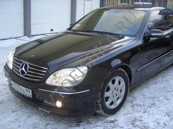 Mercedes S-Class W220 (98-05) Накладка CARLSSON на передний бампер
