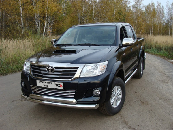 Toyota Hilux (12–) Защита передняя нижняя 76,1/75 мм