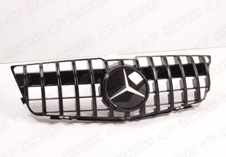 Mercedes-Benz GLK-Klasse X204 рестайлинг 2012 - 2015 Решетка радиатора Panamerica черная