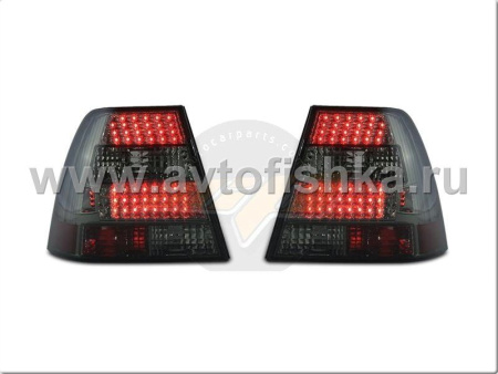 Volkswagen Bora (98-) фонари задние светодиодные красно-тонированные, комплект 2 шт.