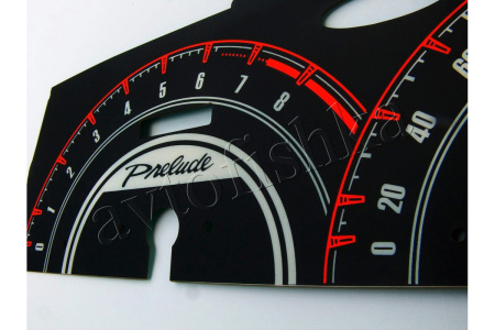 Honda Prelude VI светодиодные шкалы (циферблаты) на панель приборов