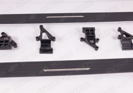 Land Rover Range Rover 5 поколение 2021 - 2023 Пороги черный молдинг