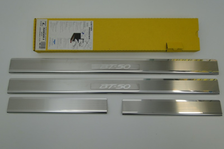 Ford Ranger (06-) накладки на внутренние пороги, к-кт 4шт.