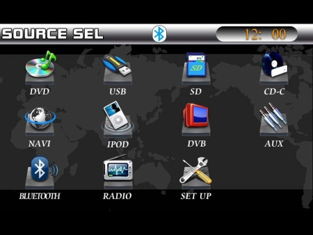 Opel Vectra (04-) автомагнитола с GPS навигацией, штатное головное устройство с HD экраном 7 дюймов, PMS OPL-6700GB
