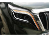 Toyota Land Cruiser Prado 150 (13-) фары с "бегущим" поворотником, дневными ходовыми огнями, линзами, под штатный корректор