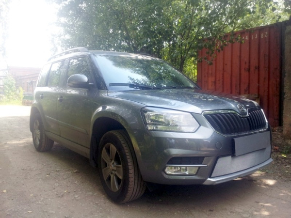 Skoda Yeti (14–) Защита радиатора, хром