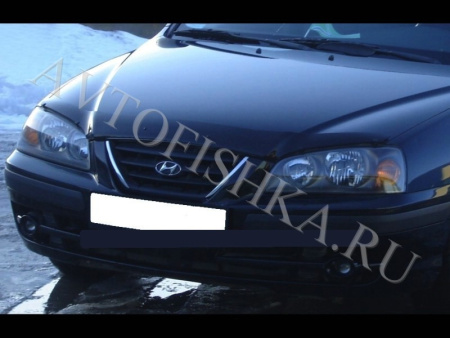 Дефлектор капота темный Hyundai Elantra 2003-2006