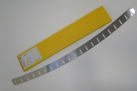 Ford Focus 2 (08-) 5 дверн. универсал накладка на задний бампер с силиконовыми вставками, к-кт 1шт.