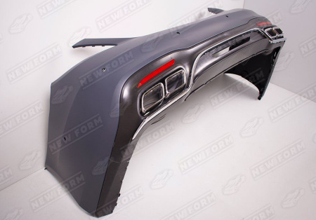 Mercedes-Benz S-Klasse W222 рестайлинг 2017 - 2020 Бамперы 6.3 AMG с решеткой радиатора