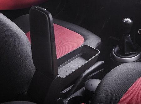 Nissan Note (06–09) Подлокотник в сборе S, черный