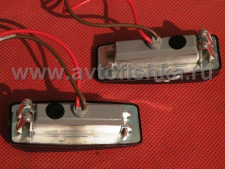 Mercedes W124, W140 повторители поворотов светодиодные тонированные, на передние крылья, комплект 2 шт.