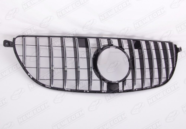 Mercedes-Benz GLE-Klasse W166 2015 - 2018 Решетка радиатора AMG GT хром на бампер 6.3 AMG