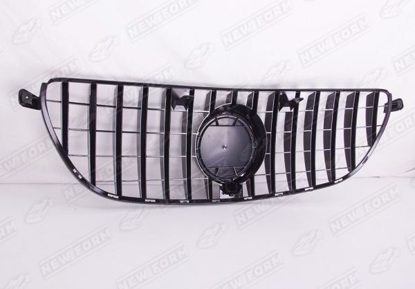 Mercedes-Benz GLE-Klasse W166 2015 - 2018 Решетка радиатора Panamerica черная на бампер 6.3 AMG