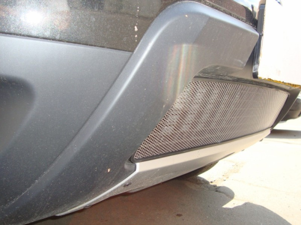 Renault Duster (11–14) Защита радиатора, хром