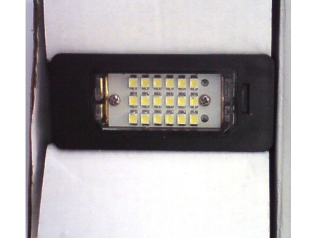 BMW E39/E46 CSL/E60 E61/E70/E71/E82/E88/E90/E91/E92/E93 фонари освещения номерного знака светодиодные белые, комплект 2 шт.