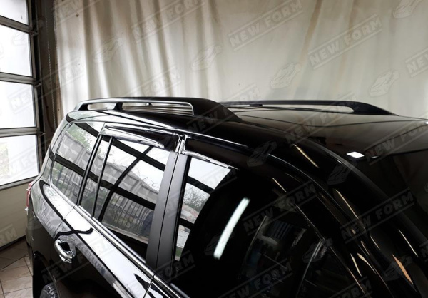 Toyota Land Cruiser LC 200 (2 рестайлинг) 2015 - н.в. Рейлинги черные