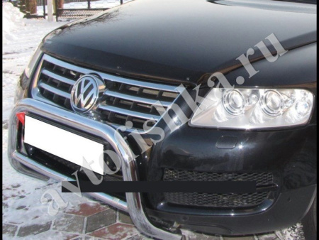 Дефлектор капота темный VW Touareg 2002-2010