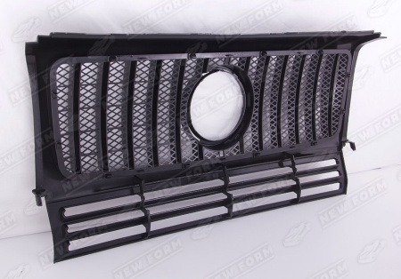 Решетка радиатора стиль GT черная Mercedes G-class W463