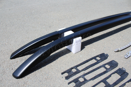 Mitsubishi ASX (10-) рейлинги продольные на крышу, алюминиевые, дизайн "Оригинал", установочный комплект.