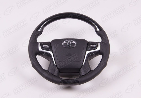 Toyota Land Cruiser LC 200 2007 - 2012 Руль карбон