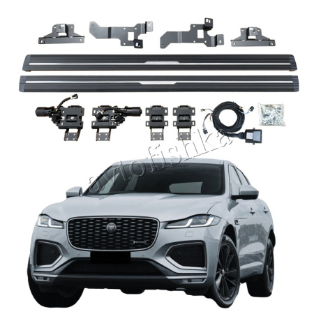JAGUAR F-PACE (18-) (15-17) штатные выезжающие электропороги автоматические