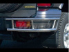 Mitsubishi Pajero (92-99) 5 дверн. защита заднего бампера из нержавеющей стали