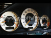 Mercedes W202 C class (93-95) светящиеся шкалы приборов - накладки на циферблаты панели приборов, дизайн № 2