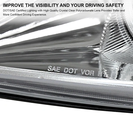 Toyota Celica (00-05) фары передние линзовые хромированные, со светящимися ободками LED