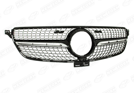 Mercedes-Benz GLE-Klasse W166 2015 - 2018 Решетка радиатора Diamond Sport черная