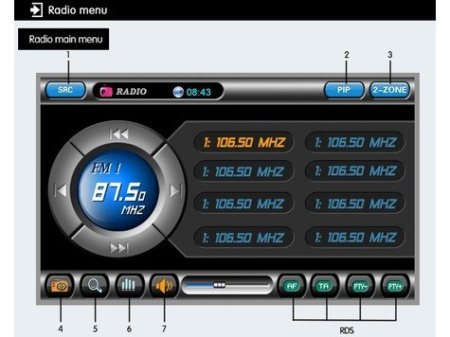Автомагнитола с навигацией для Mitsubishi Pajero Sport, Mitsubishi L200 Triton (2005-)
